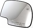 Driver and Passenger Side Mirror Glass, Heated, Non-Towing, No Turn Signal Light, Blind Spot Detection, With Backing Plate