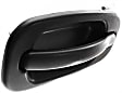 2000-2006 Chevrolet Suburban 1500 - Front and Rear, Driver and Passenger Side Exterior Door Handles, Textured Black, Front Driver Side - with Key Hole, Front Passenger Side and Rear Driver and Passenger Side - without Key Hole