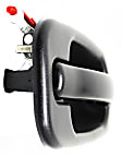 2000-2006 Chevrolet Suburban 1500 - Front and Rear, Driver and Passenger Side Exterior Door Handles, Textured Black, Front Driver Side - with Key Hole, Front Passenger Side and Rear Driver and Passenger Side - without Key Hole