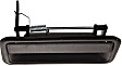 1995 Chevrolet K1500 Suburban LT - Front and Rear, Driver and Passenger Side Textured Black Exterior Door Handle, Front Driver and Passenger Side - With Key Hole; Rear Driver and Passenger Side - Without Key Hole, Sport Utility