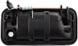1995 Chevrolet K1500 Suburban LT - Front and Rear, Driver and Passenger Side Textured Black Exterior Door Handle, Front Driver and Passenger Side - With Key Hole; Rear Driver and Passenger Side - Without Key Hole, Sport Utility