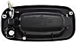 2005 Chevrolet Silverado 1500 - Front and Rear, Driver and Passenger Side Textured Black Bezel with Textured Black Lever Exterior Door Handle, Front - With Key Hole; Rear - Without Key Hole, 4-Door, Extended Cab Pickup