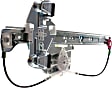 Rear, Driver and Passenger Side Power Window Regulator, With Motor