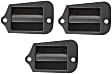 1995-2003 Chevrolet S10 - Rear, Driver Side Interior Door Handles, Primed, Without Door Lock Hole, 3-Door, Extended Cab Pickup