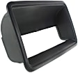 Tailgate Handle and Bezel, Textured Black Plastic Without Camera Hole Without Key Hole