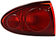 Driver and Passenger Side, Outer Tail Lights, without Bulb, Halogen, Mounted on Body