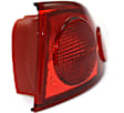 Driver and Passenger Side, Outer Tail Lights, without Bulb, Halogen, Mounted on Body