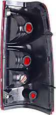 2003 Chevrolet Silverado 1500 - Driver and Passenger Side Halogen Tail Light, Without bulb(s), OE Replacement, Fleetside