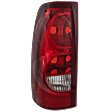 Driver and Passenger Side Tail Lights, without Bulb, Halogen, Fleetside, CAPA CERTIFIED