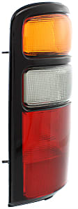 Driver and Passenger Side Halogen Tail Light, Without bulb(s), OE Replacement