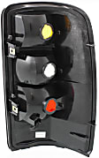 Driver and Passenger Side Halogen Tail Light, Without bulb(s), OE Replacement