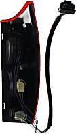 2005 Chevrolet Avalanche 1500 - Driver and Passenger Side Halogen Tail Light, With bulb(s), OE Replacement