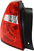 Driver and Passenger Side Halogen Tail Light, With bulb(s), OE Replacement