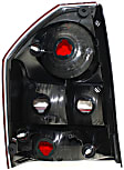 Driver and Passenger Side Halogen Tail Light, Without bulb(s), OE Replacement