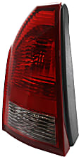 Driver and Passenger Side Halogen Tail Light, With bulb(s), OE Replacement