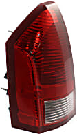 Driver and Passenger Side Halogen Tail Light, With bulb(s), OE Replacement
