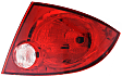 2007 Chevrolet Cobalt - Driver and Passenger Side Halogen Tail Light, With bulb(s), OE Replacement