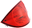 2007 Chevrolet Cobalt - Driver and Passenger Side Halogen Tail Light, With bulb(s), OE Replacement