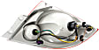 2007 Chevrolet Cobalt - Driver and Passenger Side Halogen Tail Light, With bulb(s), OE Replacement