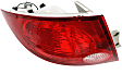 2007 Chevrolet Cobalt - Driver and Passenger Side Halogen Tail Light, With bulb(s), OE Replacement