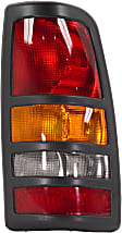 Driver and Passenger Side Tail Lights, without Bulb, Halogen, Fleetside