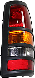 Driver and Passenger Side Tail Lights, without Bulb, Halogen, Fleetside