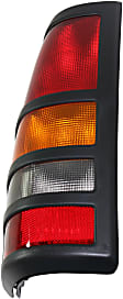 Driver and Passenger Side Tail Lights, without Bulb, Halogen, Fleetside