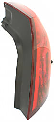 Driver and Passenger Side Halogen Tail Light, With bulb(s), OE Replacement
