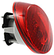 Driver and Passenger Side, Outer Halogen Tail Light, With bulb(s), OE Replacement