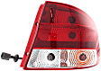 Driver and Passenger Side Tail Lights, with Bulbs, Halogen, Sedan