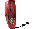 2009 GMC Canyon - Driver and Passenger Side Halogen Tail Light, With bulb(s), OE Replacement