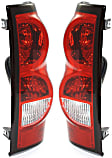 Driver and Passenger Side Halogen Tail Lights, With Bulbs