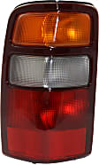 Driver and Passenger Side Halogen Tail Light, With bulb(s), OE Replacement