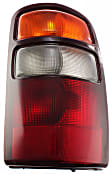 Driver and Passenger Side Halogen Tail Light, With bulb(s), OE Replacement