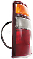 Driver and Passenger Side Halogen Tail Light, With bulb(s), OE Replacement