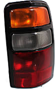 Driver and Passenger Side Halogen Tail Light, With bulb(s), OE Replacement