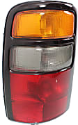 Driver and Passenger Side Halogen Tail Light, With bulb(s), OE Replacement