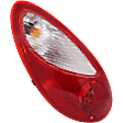 Driver and Passenger Side Halogen Tail Light, With bulb(s), OE Replacement