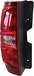 Driver and Passenger Side Halogen Tail Light, With bulb(s), OE Replacement, CAPA Certified