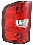 2013 GMC Sierra 3500 HD - Driver and Passenger Side Halogen Tail Light, With bulb(s), For Models With Dual Rear Wheels, OE Replacement