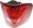 2013 GMC Sierra 3500 HD - Driver and Passenger Side Halogen Tail Light, With bulb(s), For Models With Dual Rear Wheels, OE Replacement