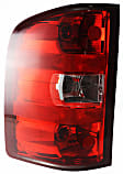 2013 Chevrolet Silverado 1500 LT - Driver and Passenger Side Halogen Tail Light, With bulb(s), OE Replacement, CAPA Certified