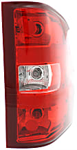 2013 Chevrolet Silverado 1500 LT - Driver and Passenger Side Halogen Tail Light, With bulb(s), OE Replacement, CAPA Certified