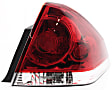 Driver and Passenger Side Halogen Tail Light, With bulb(s), OE Replacement