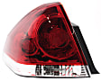 Driver and Passenger Side Halogen Tail Light, With bulb(s), OE Replacement