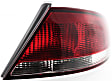 Driver and Passenger Side Halogen Tail Light, With bulb(s), OE Replacement