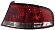 Driver and Passenger Side Halogen Tail Light, With bulb(s), OE Replacement