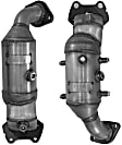 2012 Chrysler 200 - Front, Driver and Passenger Side Catalytic Converter, 6 Cyl 3.6L, Federal EPA Standard, 46-State Legal (Cannot ship to CA, CO, NY or ME), Firewall Side, Radiator Side