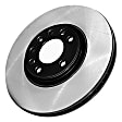 SET-CE120-44086-2 Front Brake Disc, Plain Surface, Vented, 5 Lugs, 312.93 mm, 4.7L, 8Cyl, Premium Series