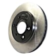 SET-CE120-65097-2 Front Brake Disc, Plain Surface, Vented, 6 Lugs, 329.95 mm,, Premium Series